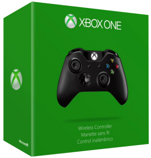 Диск Microsoft Wireless Controller Xbox One (чёрный)