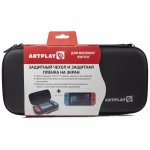 Чехол и защитная пленка Artplays для Nintendo Switch черный Чехол и защитная пленка Artplays для Nintendo Switch черный