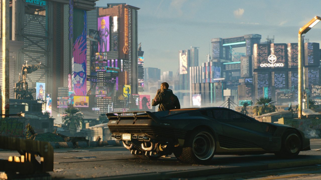 Скриншот игры Cyberpunk 2077 для XboxOne