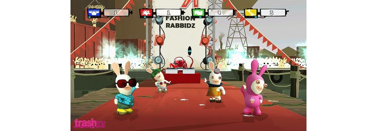 Скриншот игры Rayman Raving Rabbids: TV Party (Б/У) для Wii