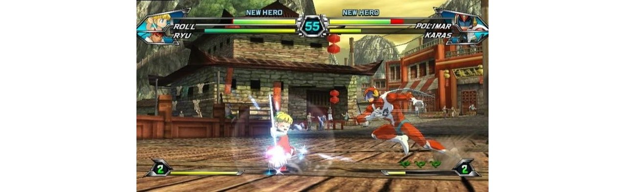 Скриншот игры Tatsunoko vs. Capcom: Ultimate All-Stars для Wii