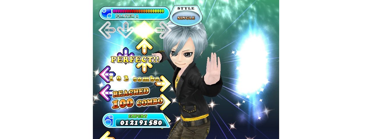 Скриншот игры DanceDance Revolution: Hottest Party 3 + Dance Mat Wii для Wii