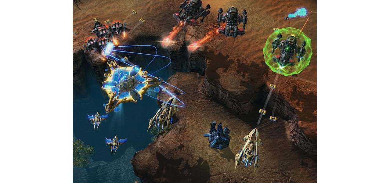 Скриншот игры StarCraft 2: Wings of Liberty 4 месяца для Pc