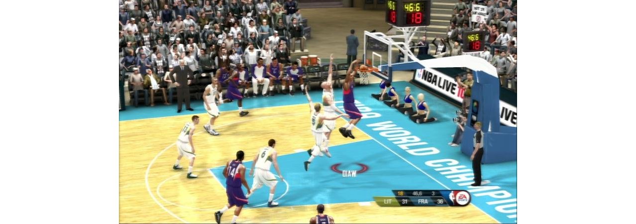 Скриншот игры NBA Live 10 для Xbox360