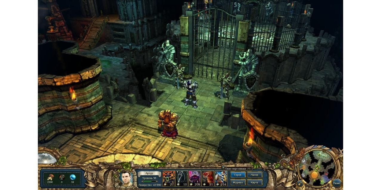 Скриншот игры Kings Bounty: Перекрёстки миров для Pc