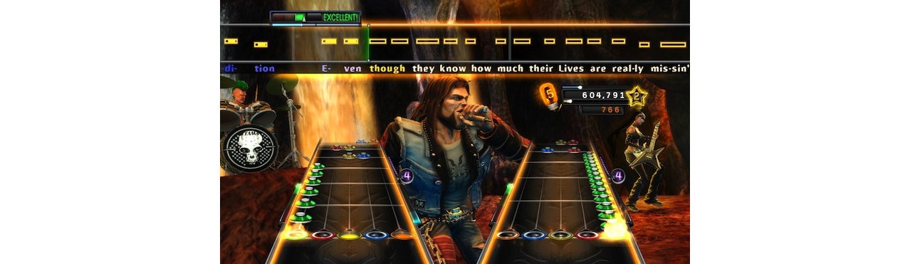 Скриншот игры Guitar Hero: Warriors of Rock для Xbox360