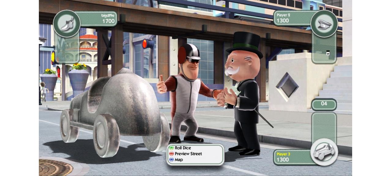 Скриншот игры Monopoly Streets (Б/У) (не оригинальная полиграфия) для Wii