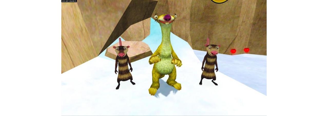 Скриншот игры Ice Age 3: Dawn of the Dinosaurs для Xbox360