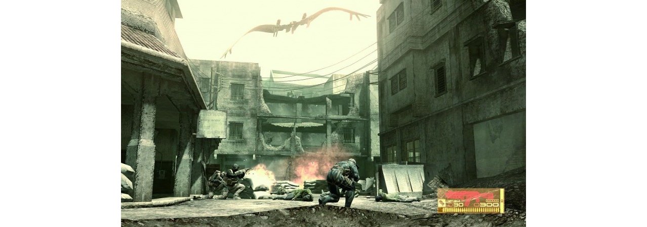 Скриншот игры Metal Gear Solid 4: Guns of the Patriots (US) [Greatest Hits] (Б/У) для Ps3