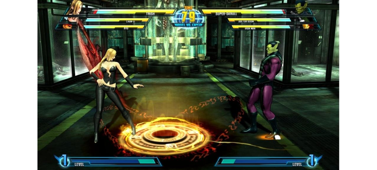 Скриншот игры Marvel vs Capcom 3: Fate of Two Worlds для PS3
