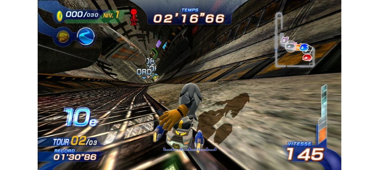Скриншот игры Sonic Free Riders для Xbox360