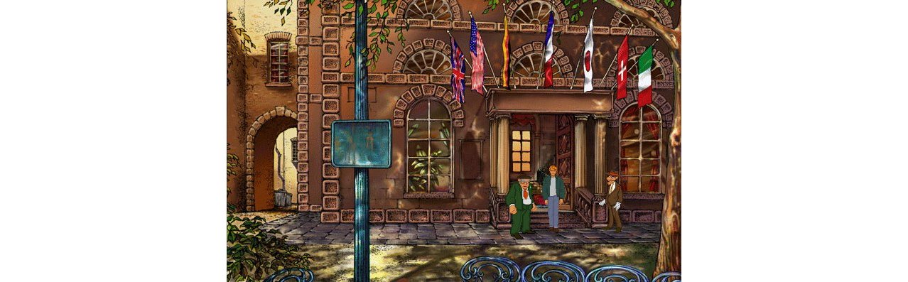 Скриншот игры Broken Sword: Тень тамплиеров. Расширенное издание для Pc