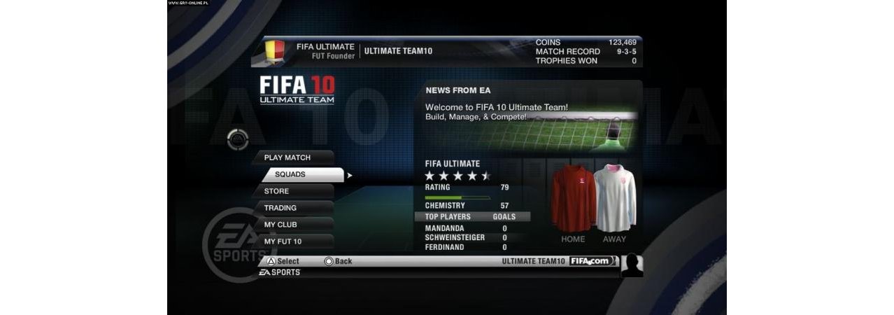 Скриншот игры FIFA 10 для Xbox360