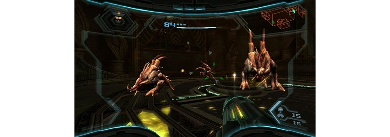 Скриншот игры Metroid Prime 3: Corruption для Wii