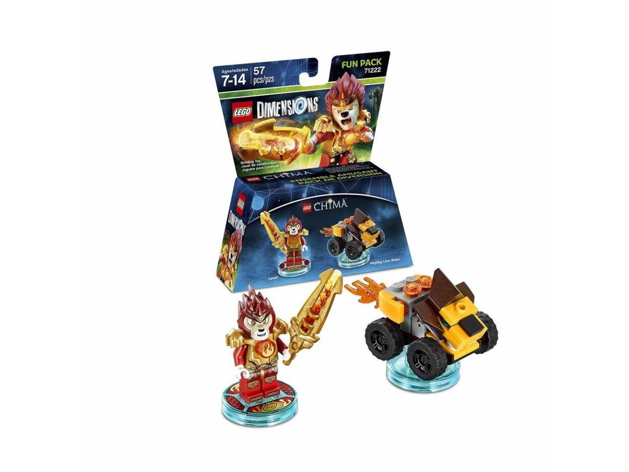 Lego Dimensions Legend of Chima Laval Fun Pack PS3 GAMEBUY