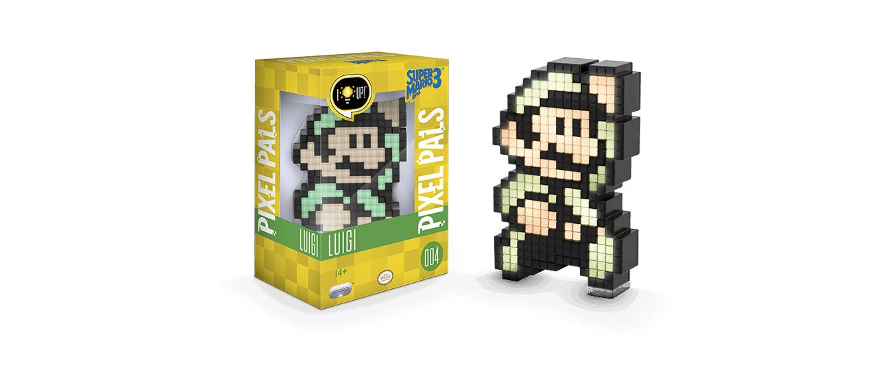 Купить Светящаяся фигурка Pixel Pals 004 - Super Mario 3 Bros