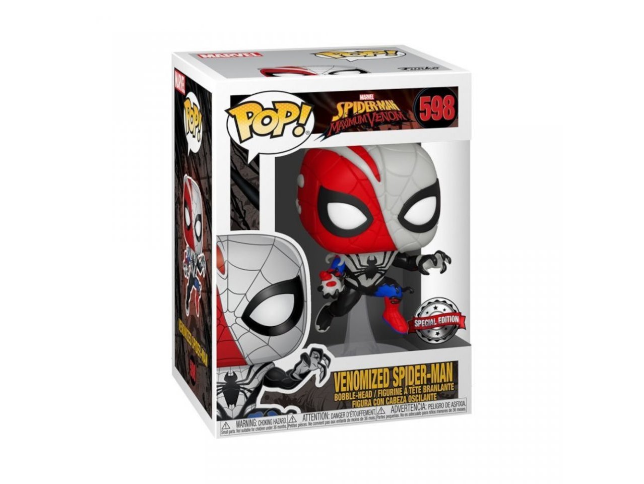 Купить Фигурка Funko POP! Bobble: Marvel: Spider-Man Maximum Venom