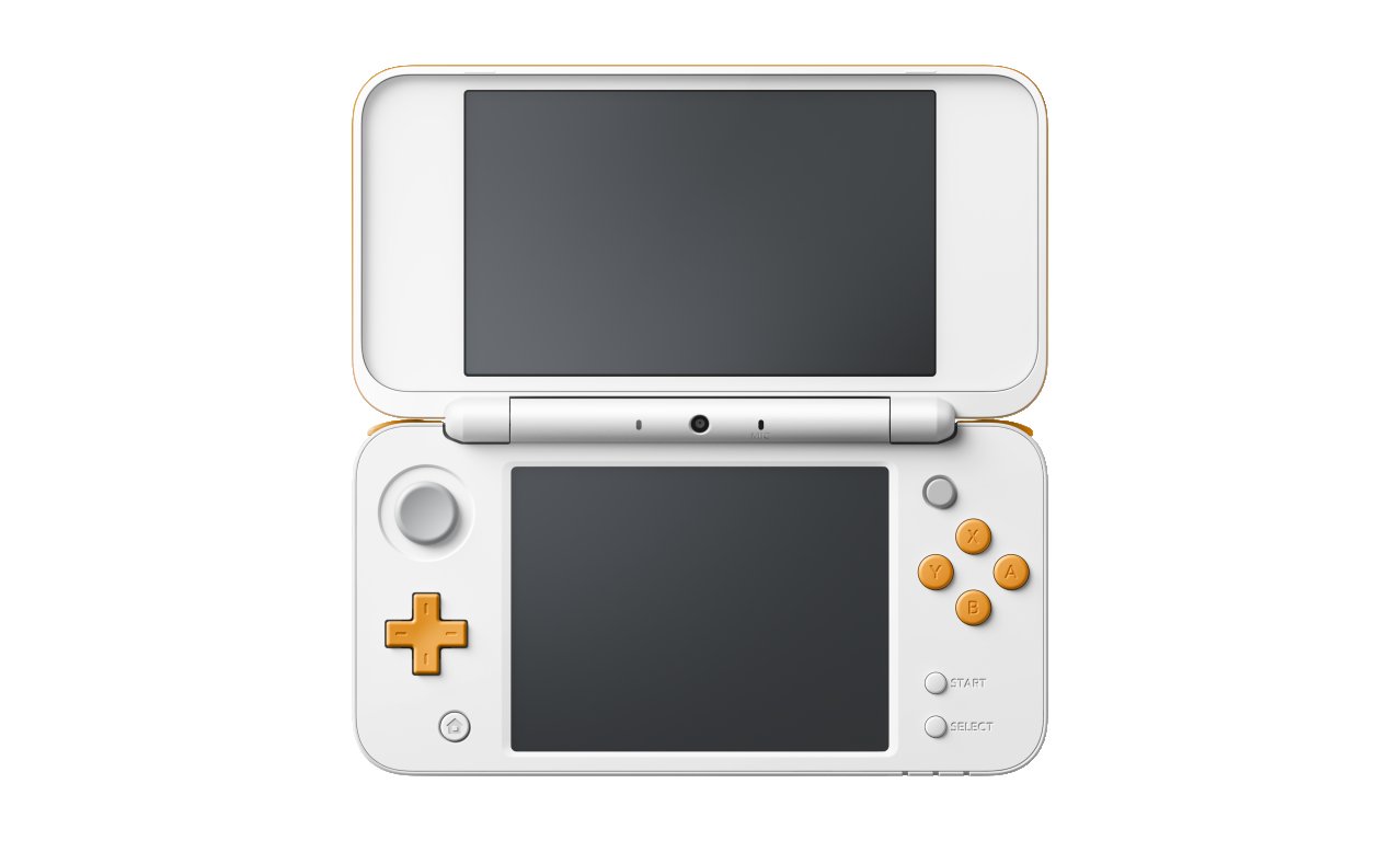 Купить New Nintendo 2DS XL (белый + оранжевый) | GAMEBUY