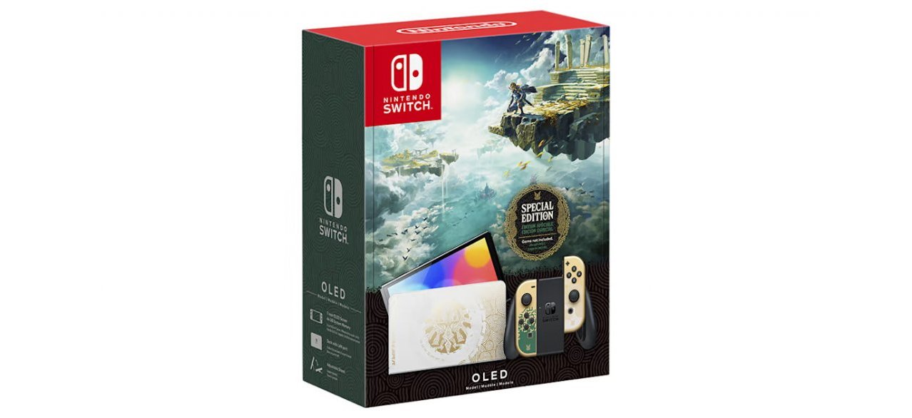 Купить Nintendo Switch - OLED-модель - Zelda: Tears of the Kingdom ...