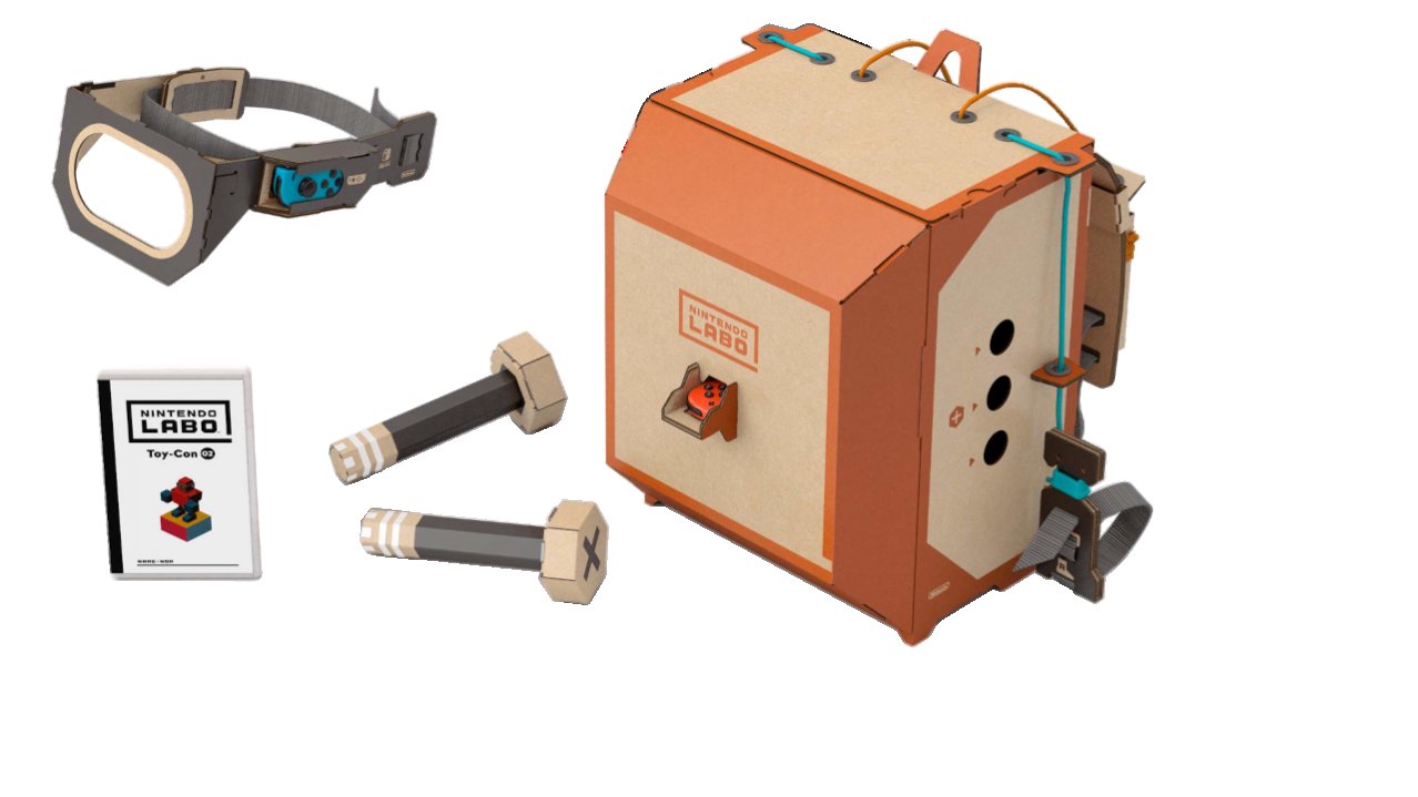 Скриншот игры Nintendo Labo Robot Kit (Робот) для Switch