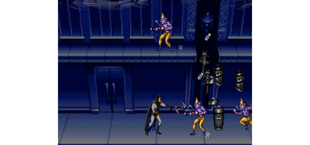 Скриншот игры Игрa 16bit Batman &amp; Robin для Retro
