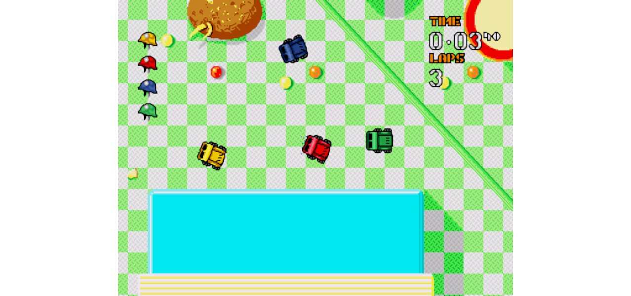 Скриншот игры Игрa 16bit Micro Machines Military для Retro