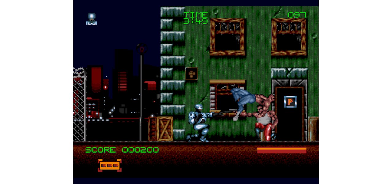 Скриншот игры Игрa 16bit Robocop 3 для Retro