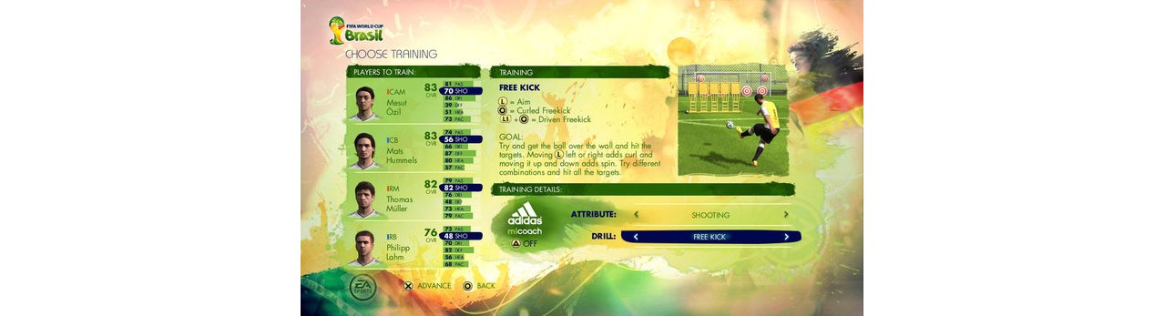 Скриншот игры 2014 FIFA World Cup Brazil (Б/У) для Xbox360