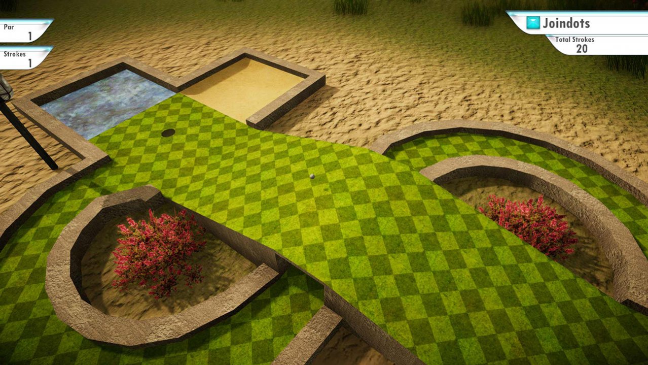 Скриншот игры 3D Minigolf для Switch