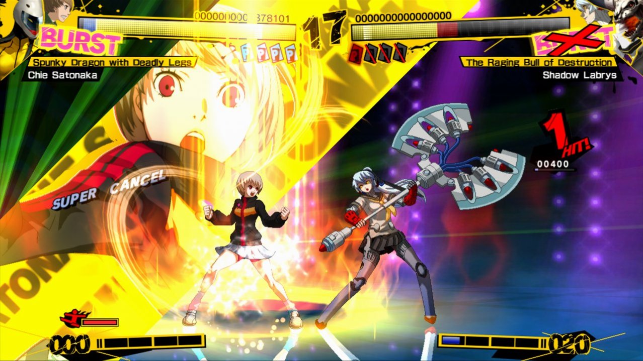 Скриншот игры  Persona 4 Arena (Б/У) для Xbox360