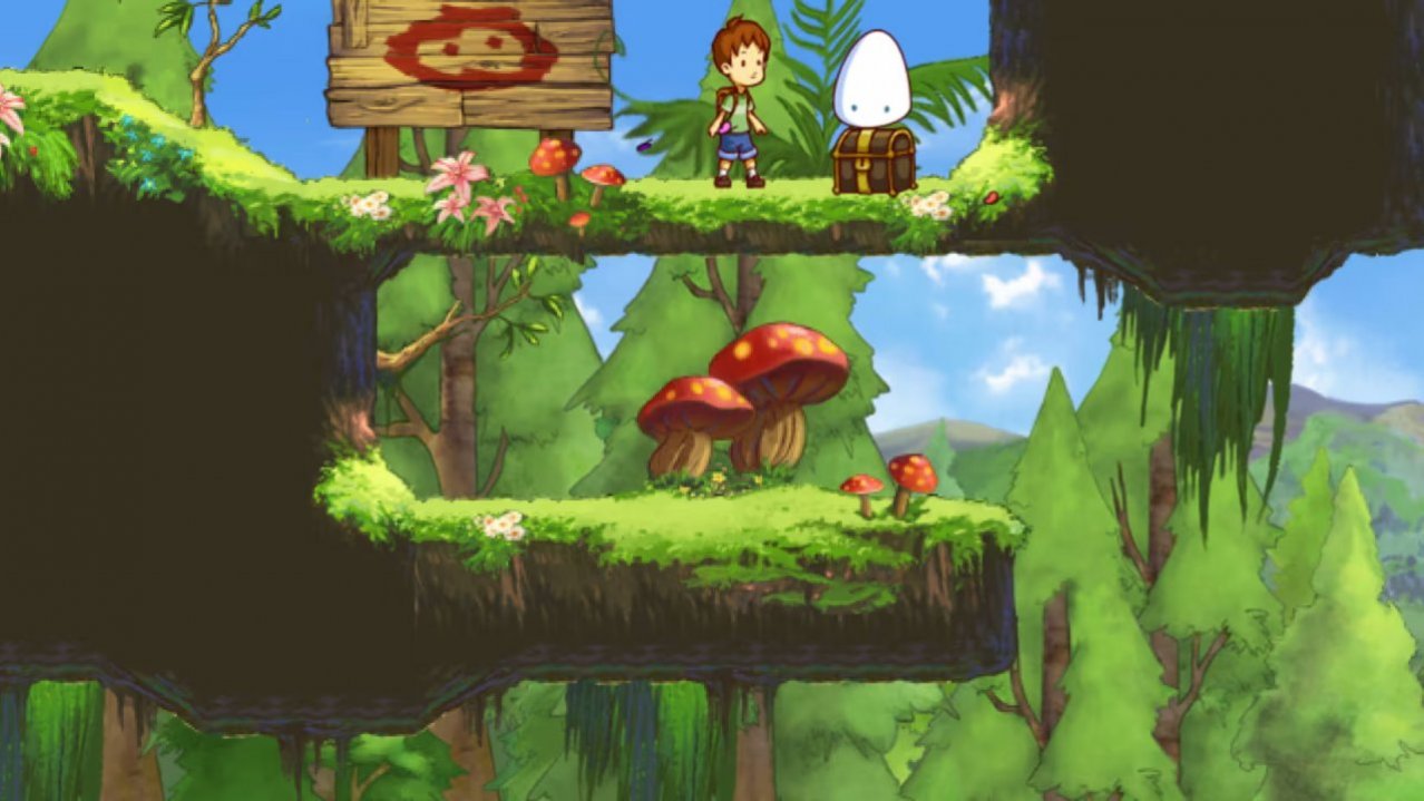 Скриншот игры A Boy And His Blob (Limited Run #461) для Ps4