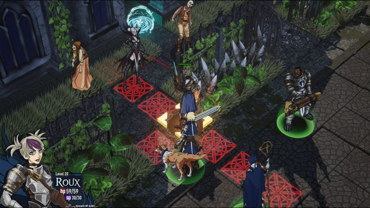 Скриншот игры Absolute Tactics: Daughters of Mercy для Switch