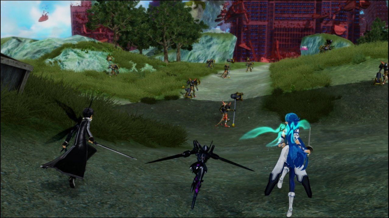 Скриншот игры Accel World vs. Sword Art Online для PS4