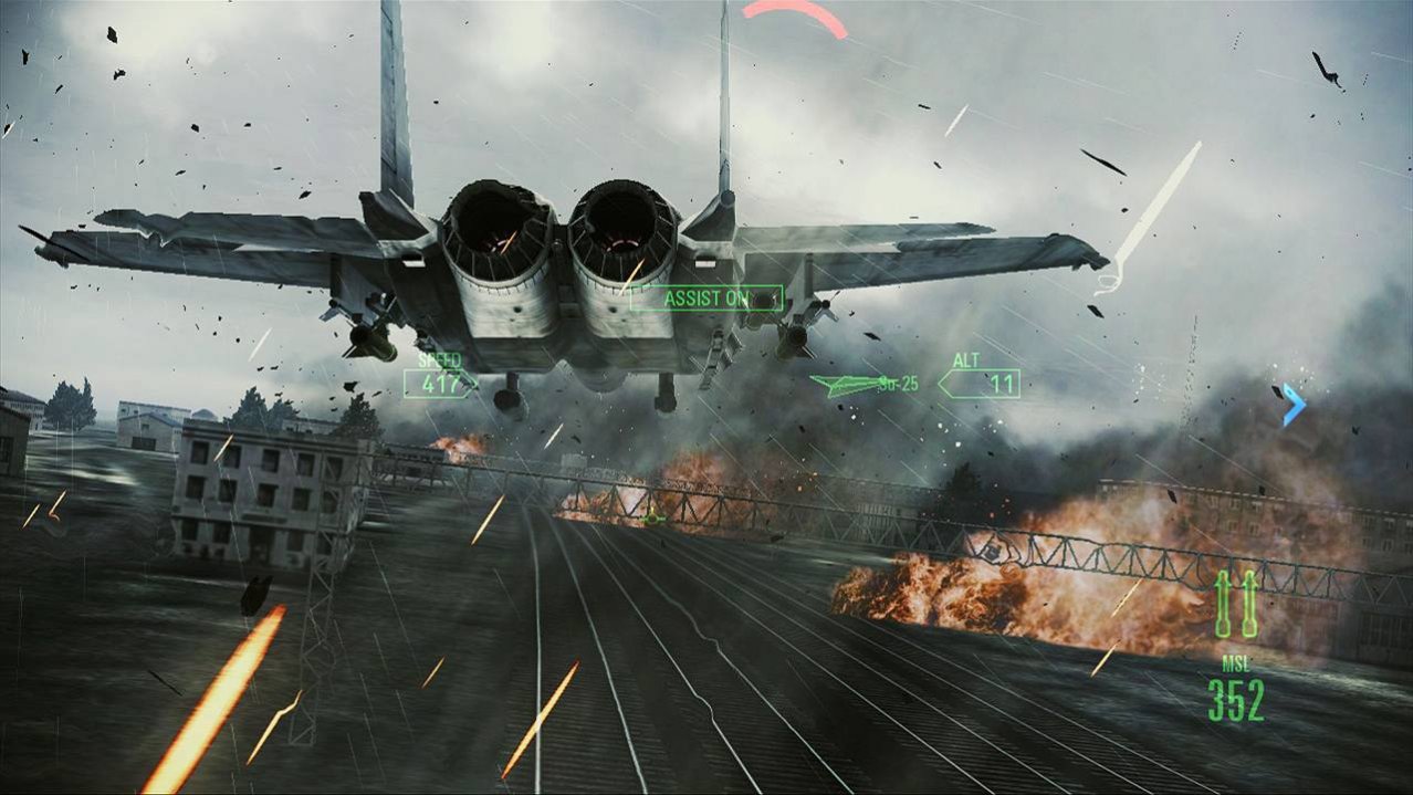 Скриншот игры Ace Combat Assault Horizon для Pc