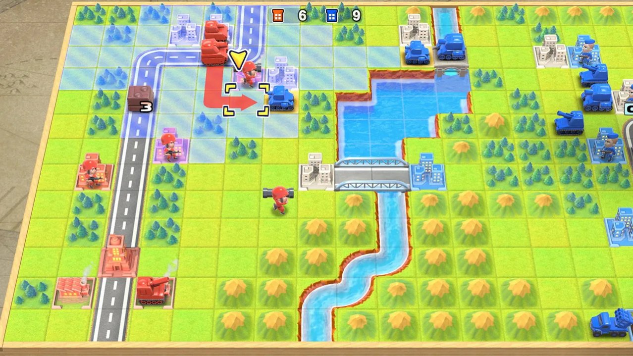 Скриншот игры Advance Wars 1+2: Re-Boot Camp для Switch
