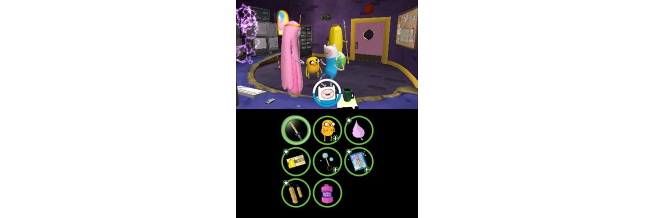 Скриншот игры Adventure Time: Finn and Jake Investigations для 3ds