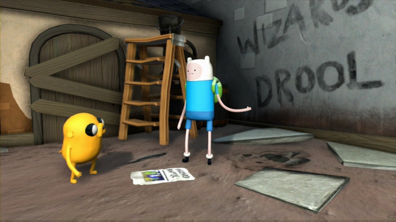 Скриншот игры Adventure Time: Finn and Jake Investigations для Ps3