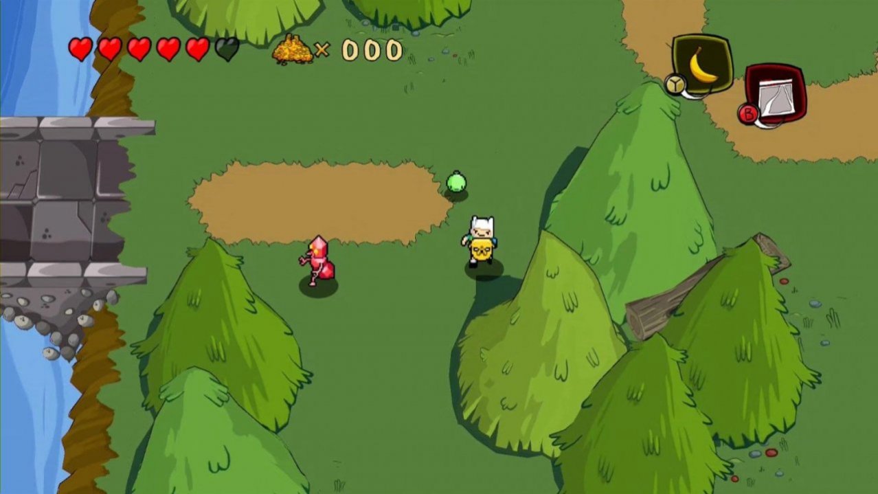 Скриншот игры Adventure Time: The Secret of the Nameless Kingdom для 3DS