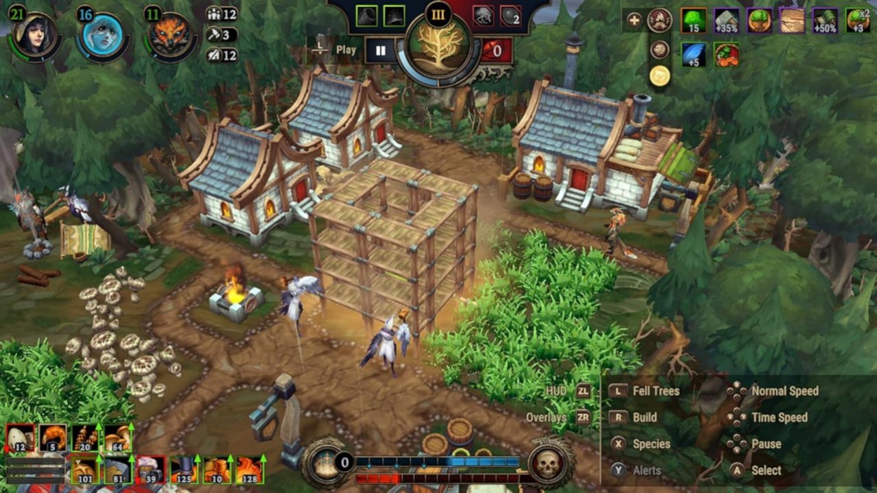 Скриншот игры Against The Storm для Switch