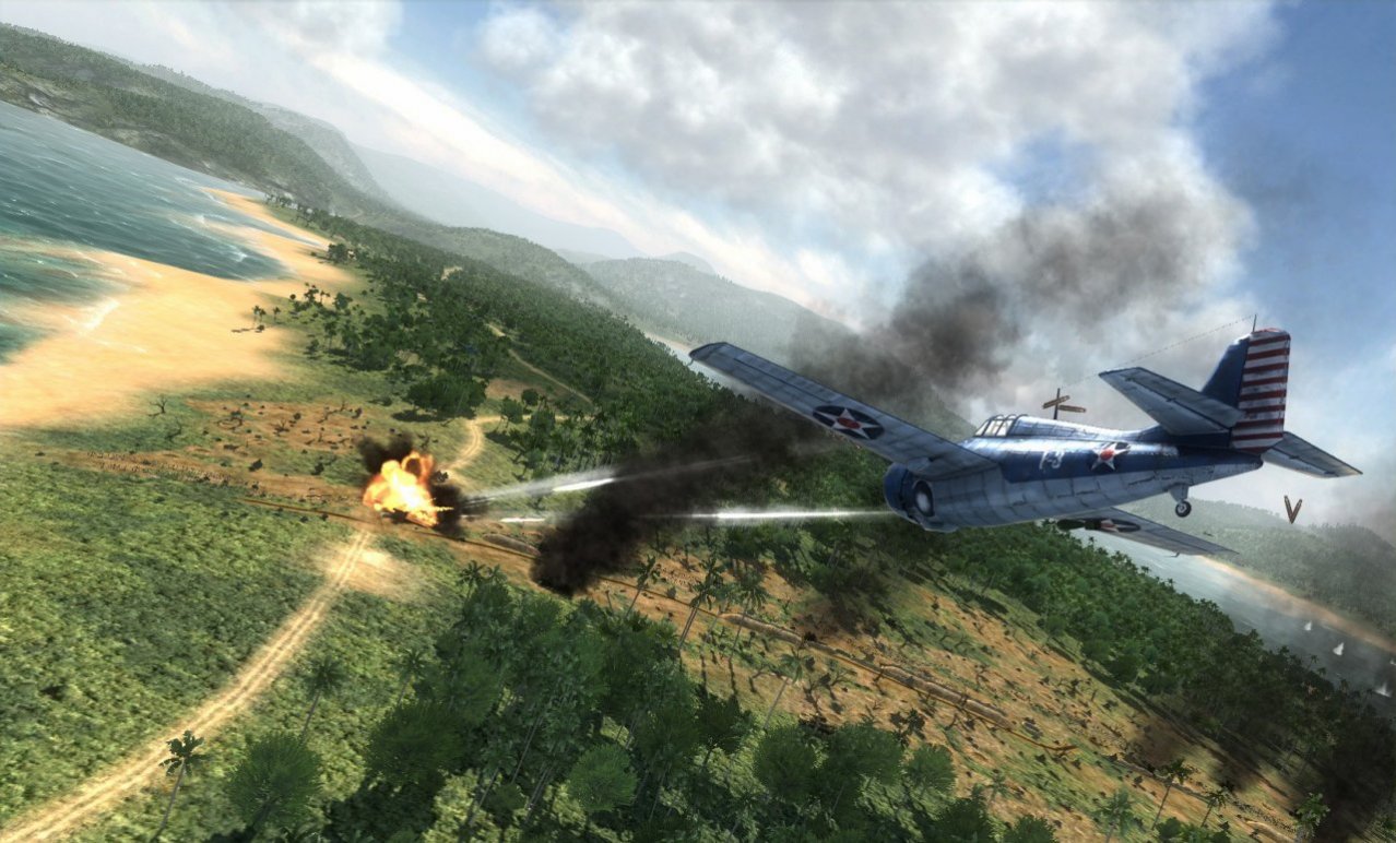 Скриншот игры Air Conflicts: Pacific Carriers для PS4