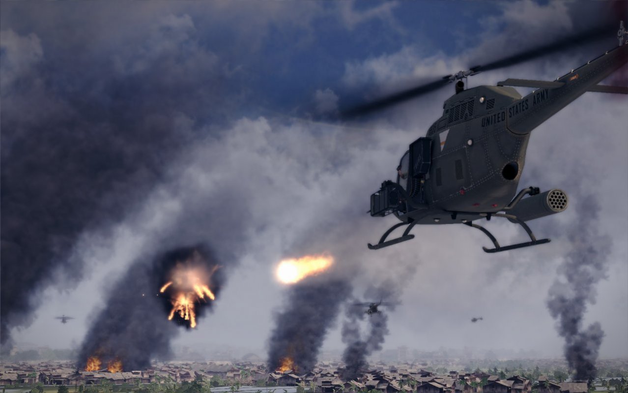 Скриншот игры Air Conflicts: Vietnam Ultimate Edition для Ps4