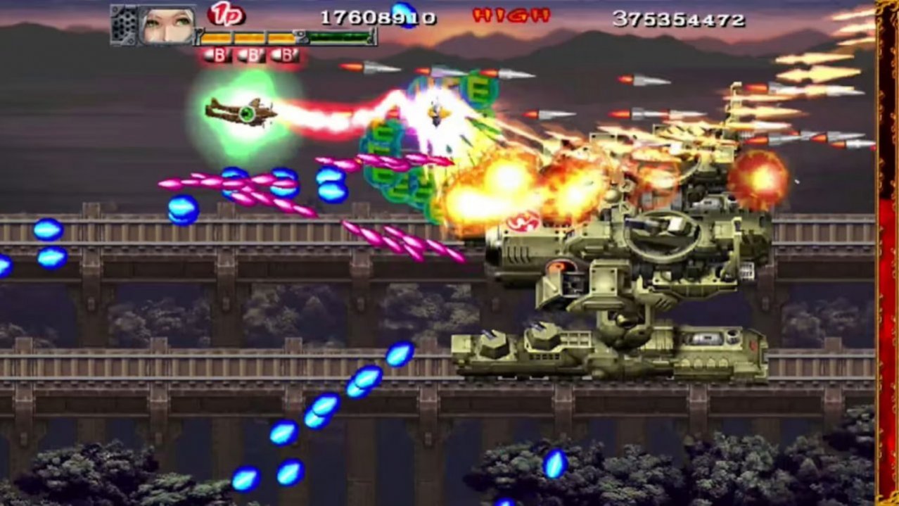 Скриншот игры Akai Katana Shin для Switch