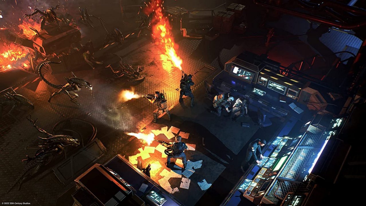 Скриншот игры Aliens: Dark Descent для Xboxsx