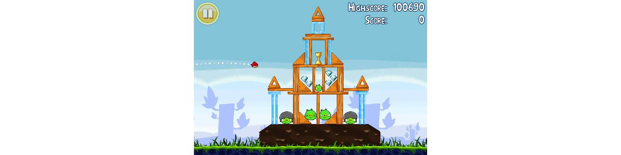 Скриншот игры Angry Birds для Pc