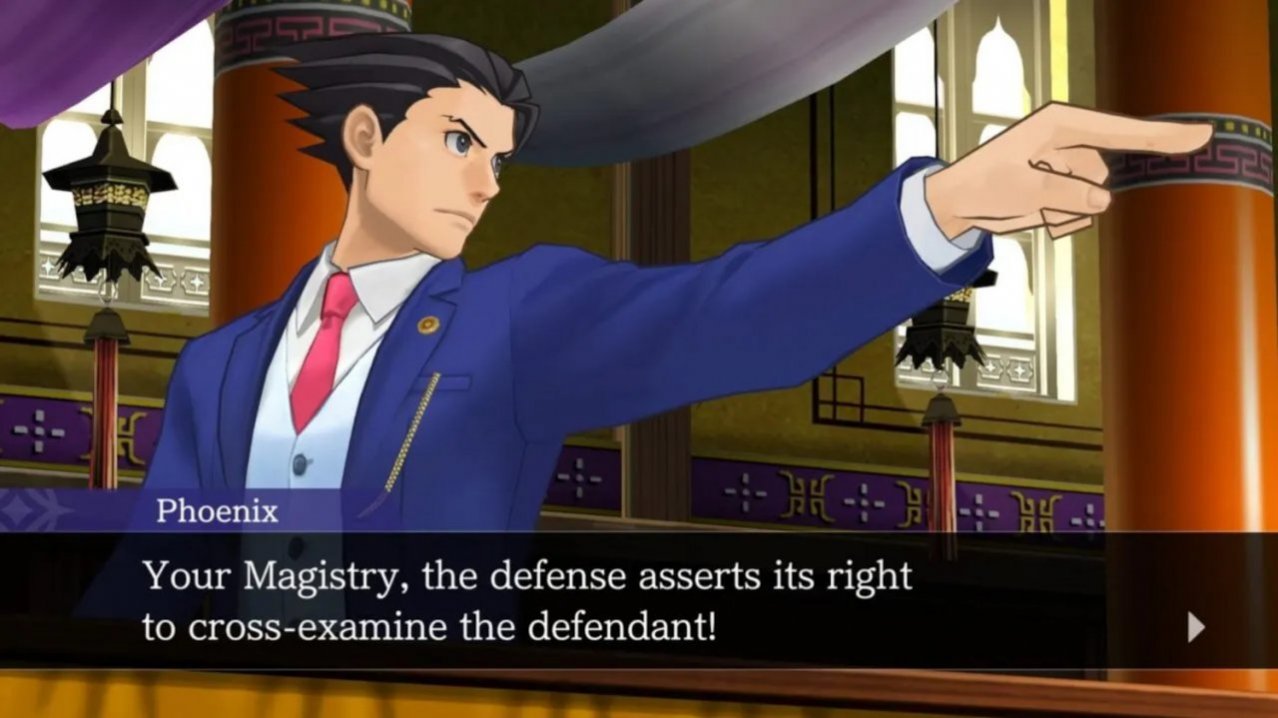 Скриншот игры Apollo Justice: Ace Attorney Trilogy для Switch
