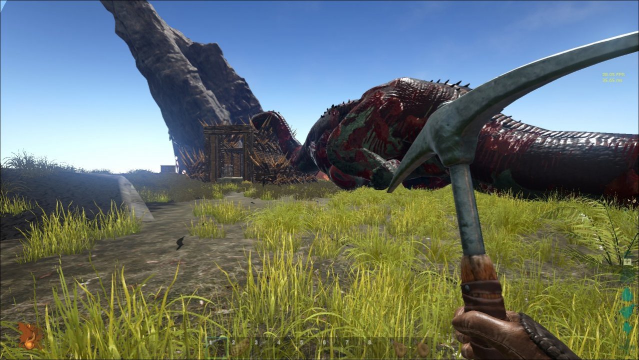 Скриншот игры ARK: Survival Evolved для PS4