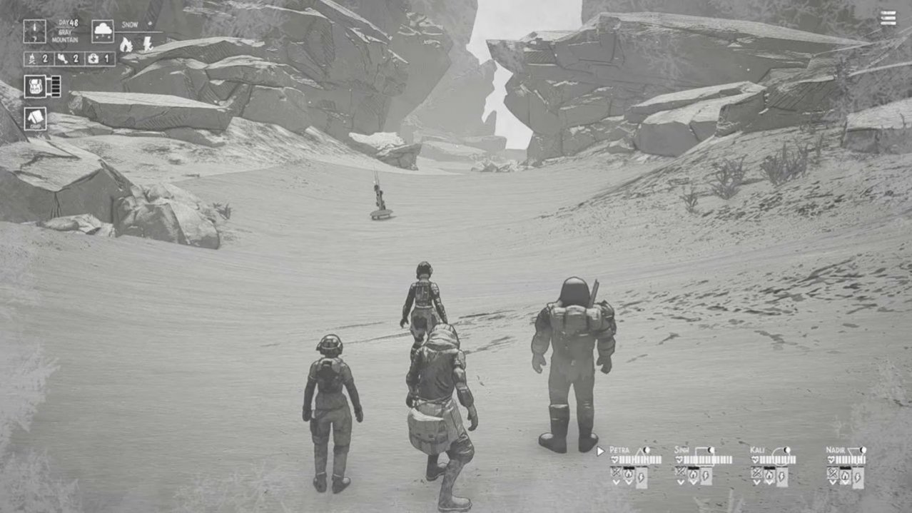 Скриншот игры Ashwalkers: A Survival Journey Survivor&#039;s Edition для Switch
