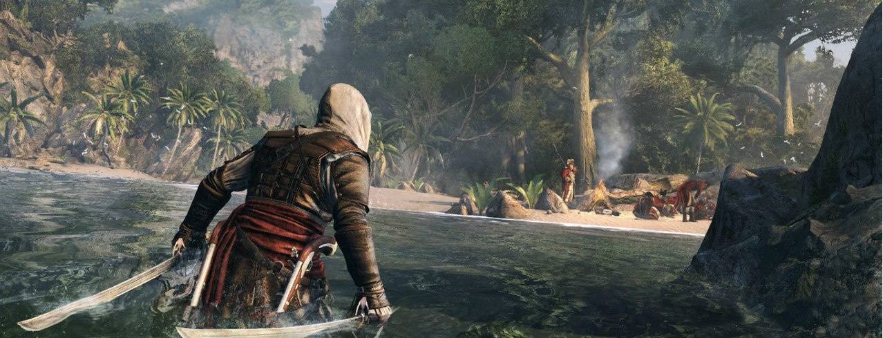 Скриншот игры Assassins Creed IV - Black Flag (Черный Флаг) для Wii