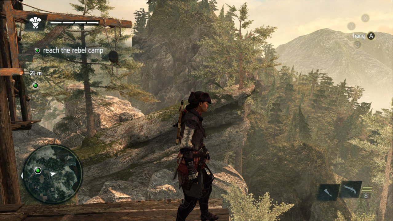 Скриншот игры Assassins Creed: Мятежники.Коллекция для Switch