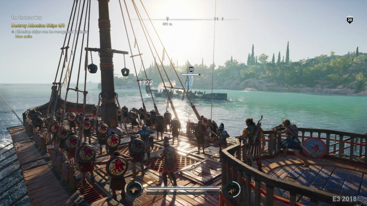 Скриншот игры Assassins Creed Одиссея для PS4